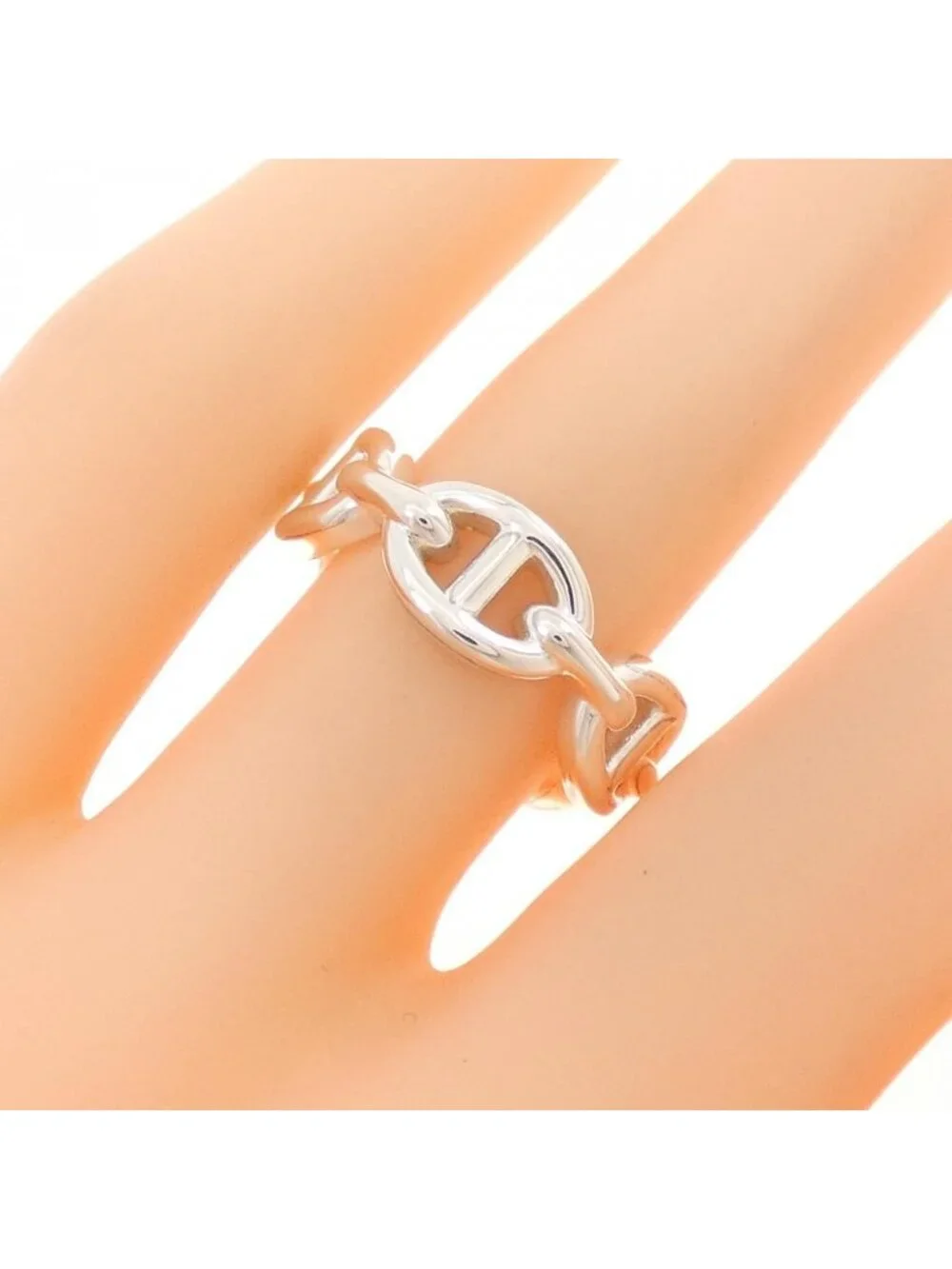 Hermes Chaine D'ancre Ring